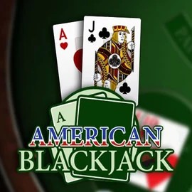 American Blackjack logo – Table Games by Habanero at Livewinz Casino