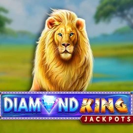 Jackpots logo of Diamond King Jackpots from SpinPlay Games at Livewinz Casino