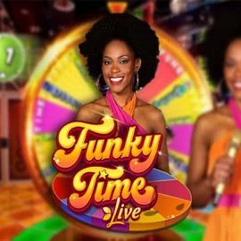 Funky Time game by Evolution – logo hosted on Livewinz Casino