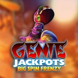 Genie Jackpots: Big Spin Frenzy slot visual from Blueprint Gaming available on livewinzcasino.eu