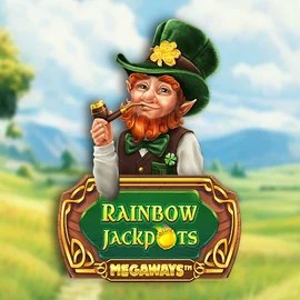 Official Jackpots logo: Rainbow Jackpots Megaways by Red Tiger Gaming at Livewinz Casino