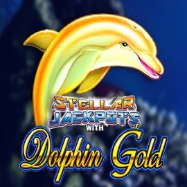 Dolphin Gold with Stellar Jackpots logo by Lightning Box Game Livewinz Casino